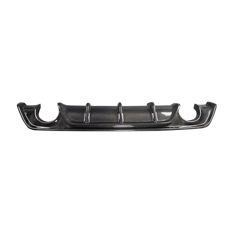 New Carbon Fiber Rear Diffuser Exhaust for  Q60S Coupe Bumper-Bolt-On Installation 100% Fitment High Polished